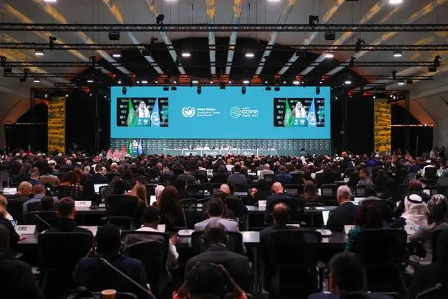 UNCCD COP16在沙特首都利雅得開幕，力鼎清道夫在中國館展出！1